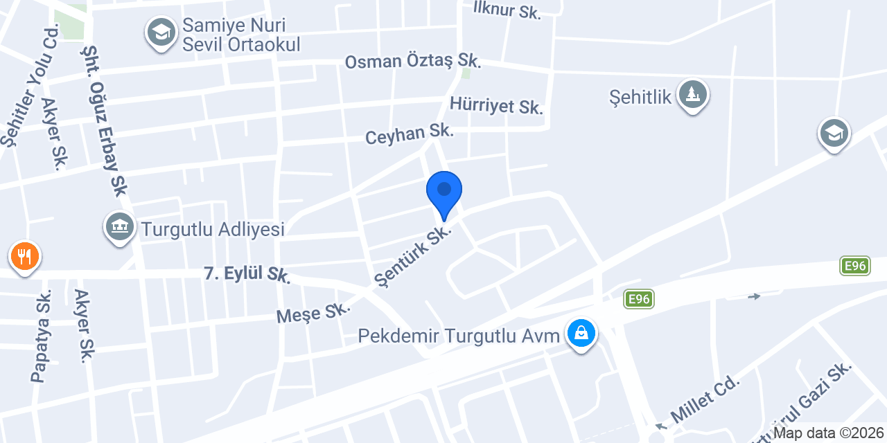 Durmazlar Market konumu