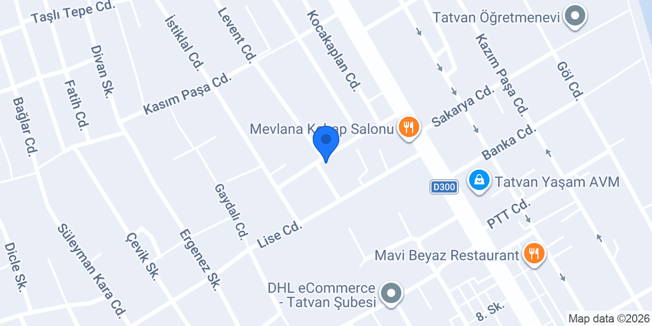 Beyefendi saç tasarım ve kuaför konumu