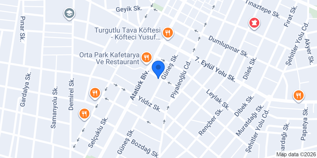 TURGUT EMLAK, konumu