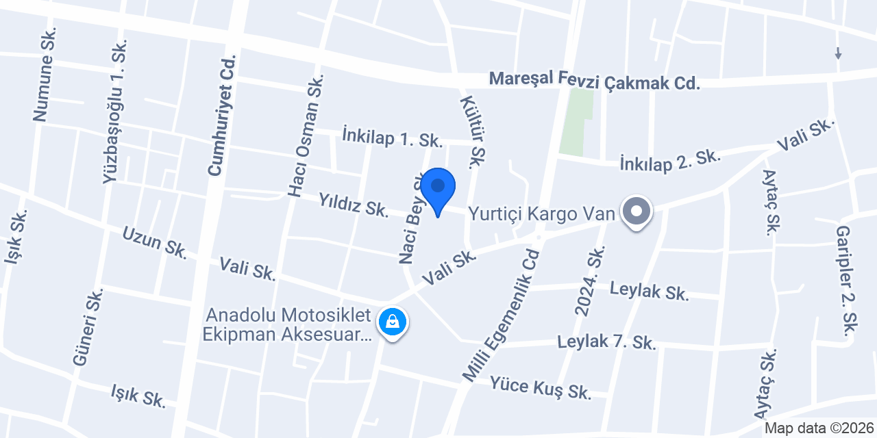Kakuli Restoran konumu