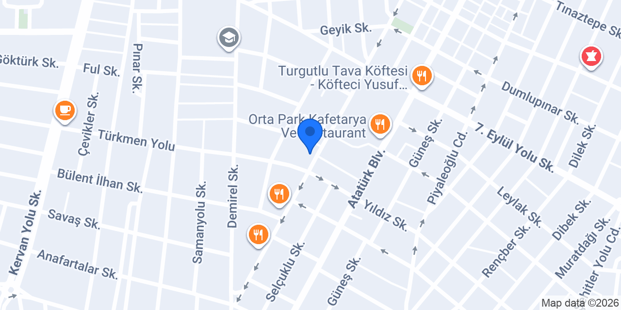 Dünyam Psikoloji Merkezi konumu