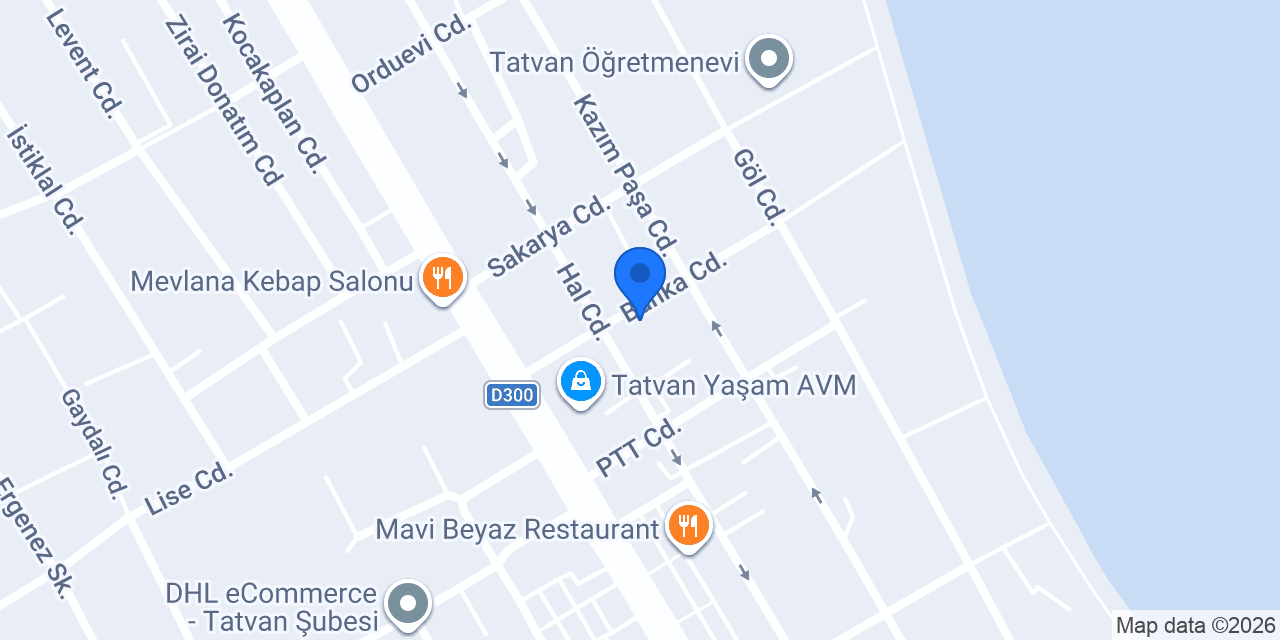 Babacan çiğköfte konumu