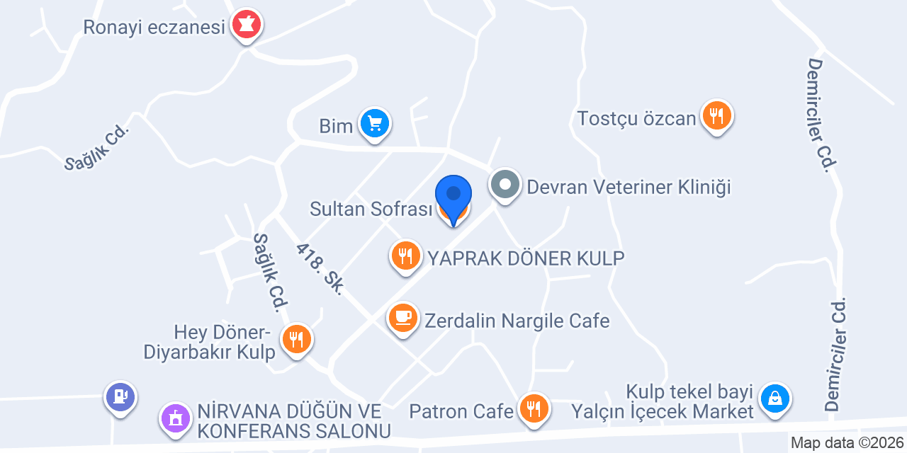 Sultan Sofrası konumu