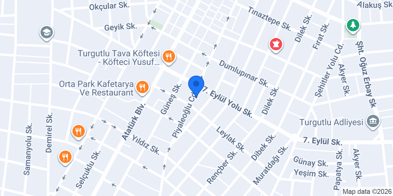 Turgutlu Sigorta konumu