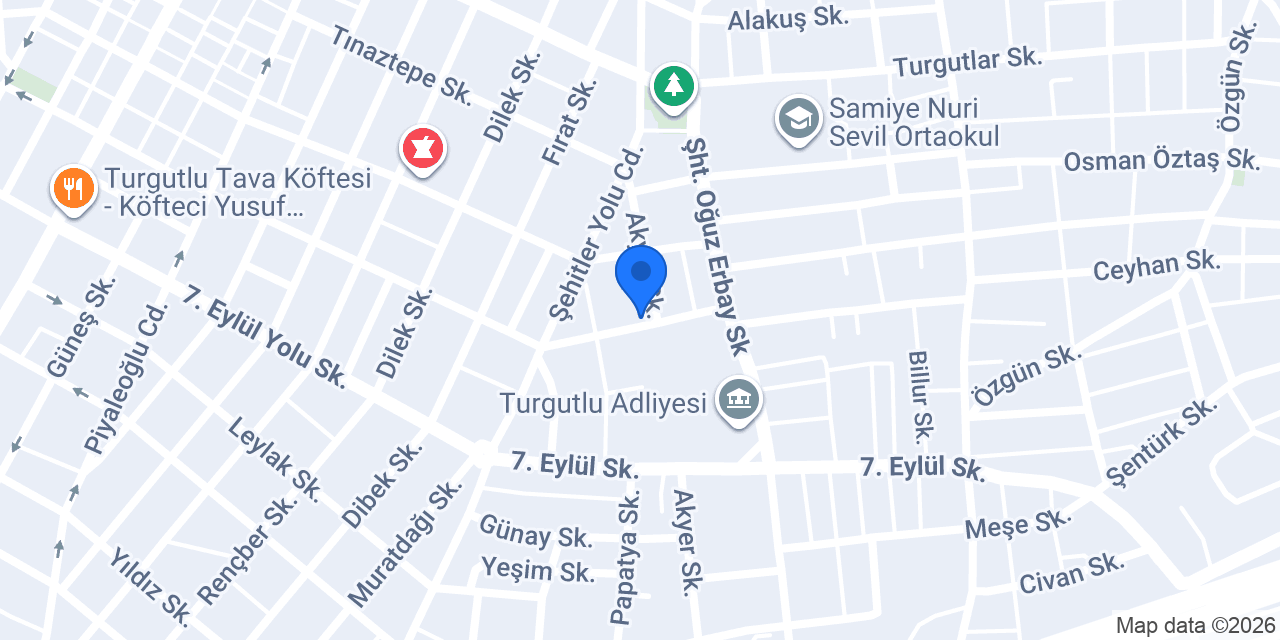 Furkan rentecar konumu