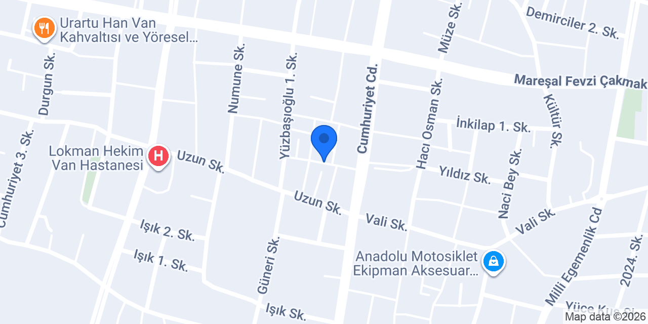 VAN ALFA SUIT HOTEL konumu