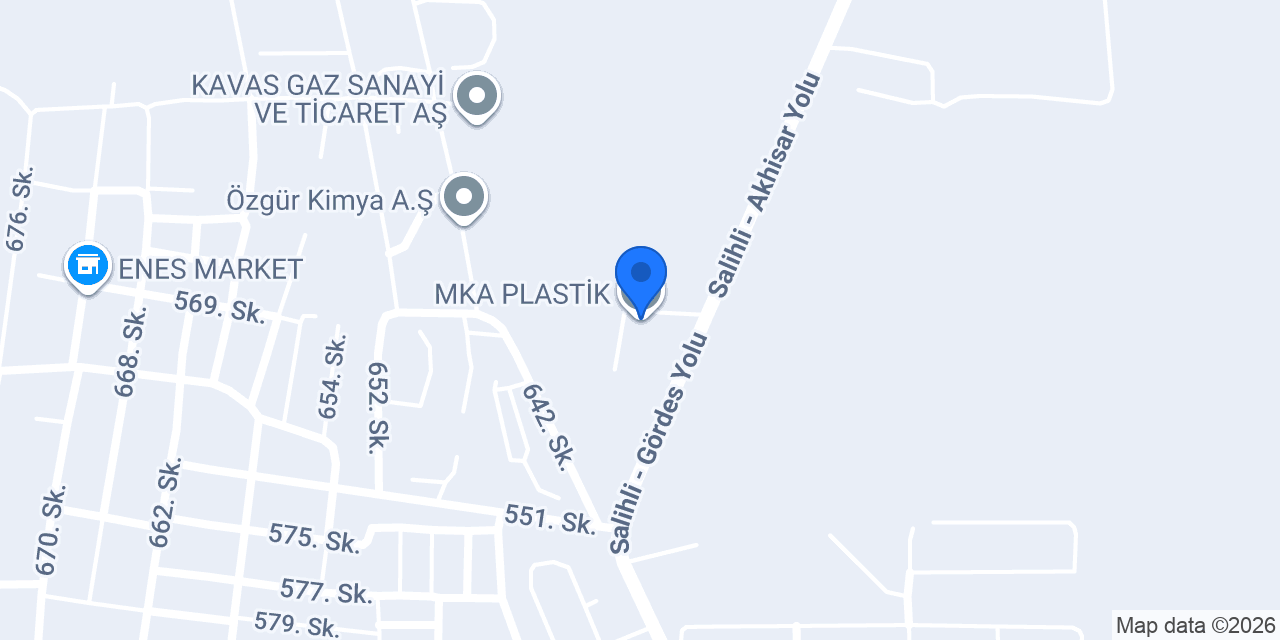 MKA PLASTİK konumu