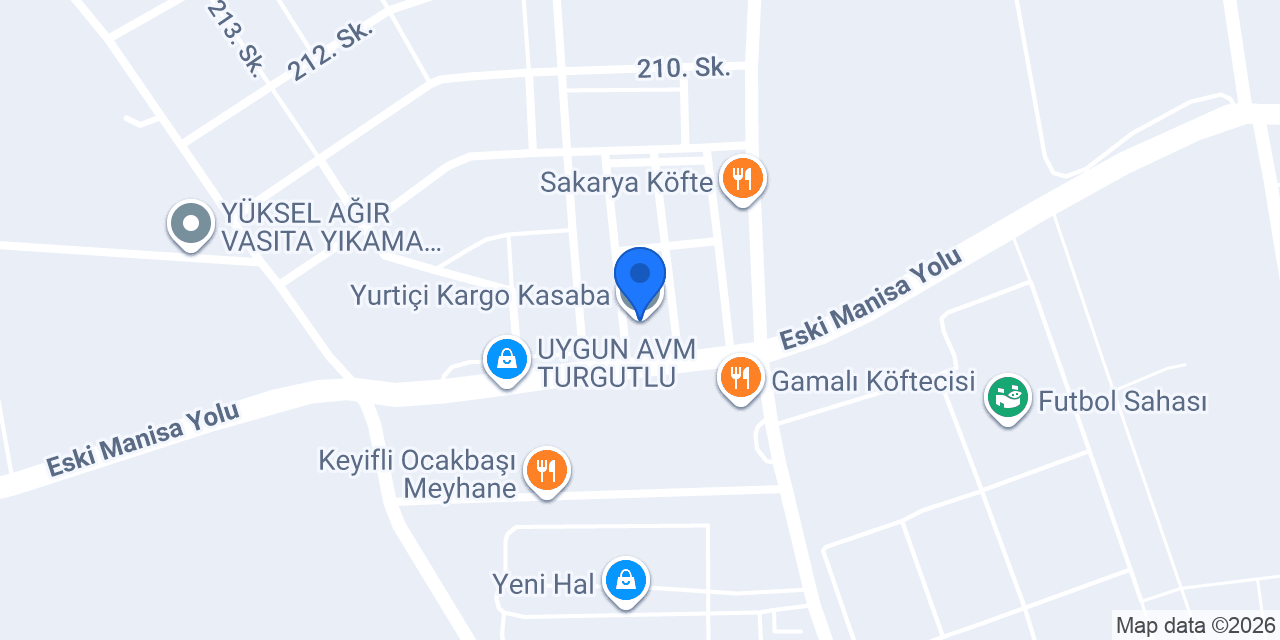 Yurtiçi Kargo Kasaba konumu