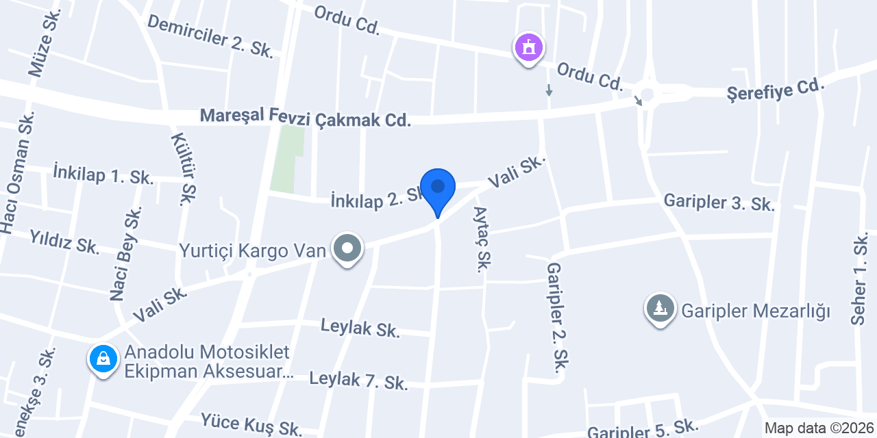 Uraz Event & Organizasyon konumu