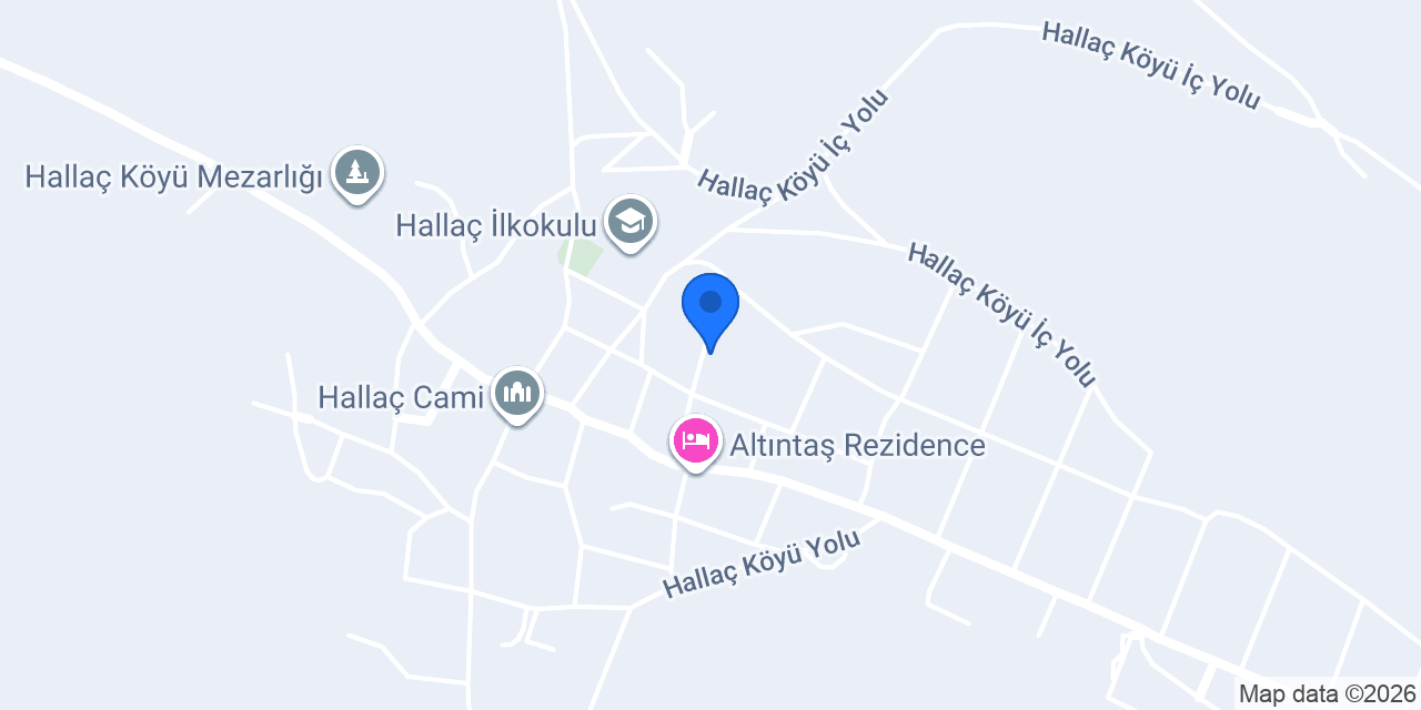 Hallaç Köyü Muhtarlığı konumu