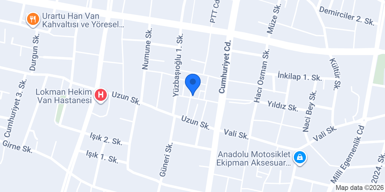 Van günlük apart konumu