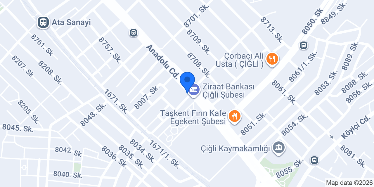 Çiğli Çetmen konumu
