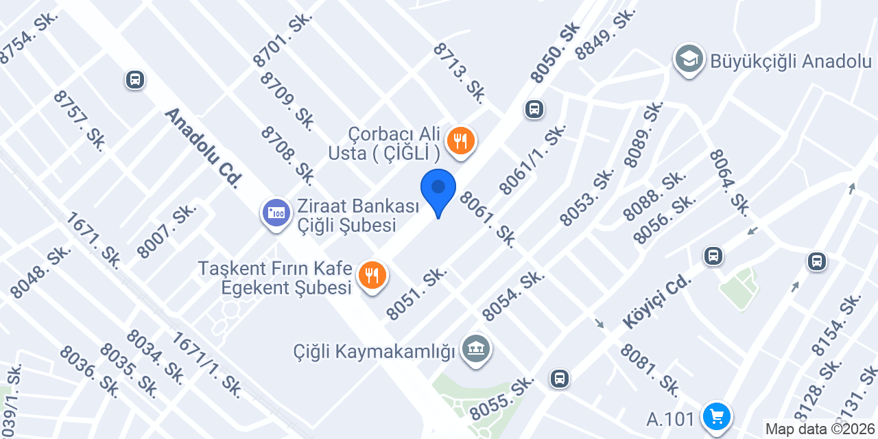 YILDIZ Kuru Temizleme konumu
