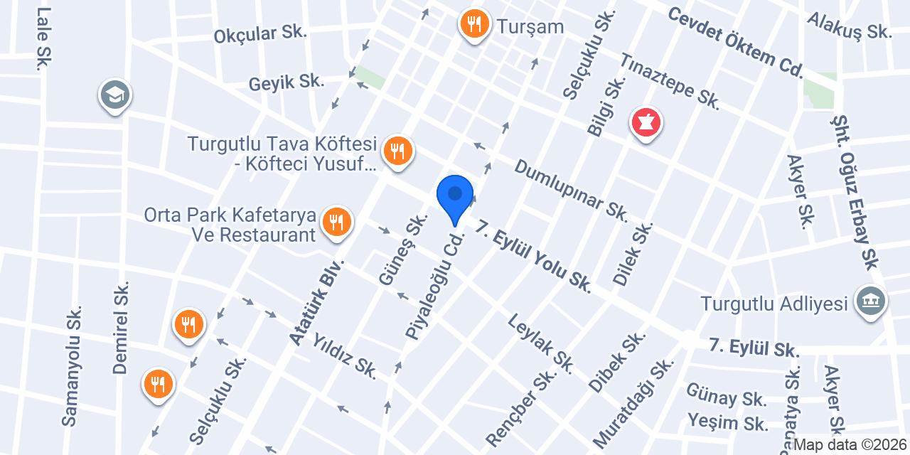 Sekiz Emlak konumu