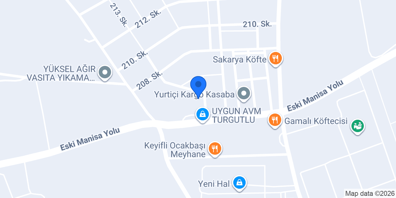 ÖZ AYMAK HIRDAVAT LTD. ŞTİ. konumu