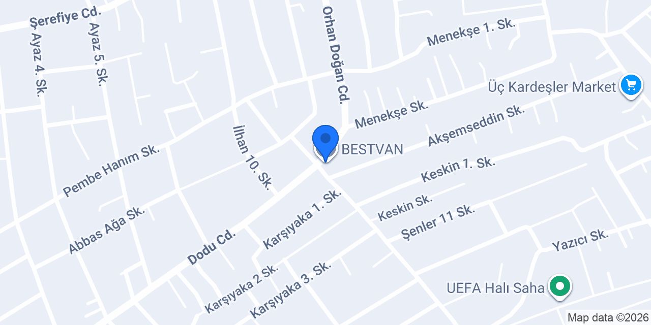 BESTVAN konumu