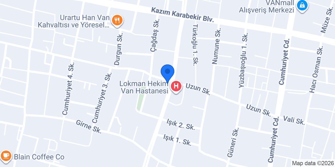 İpekyolu Eczanesi konumu