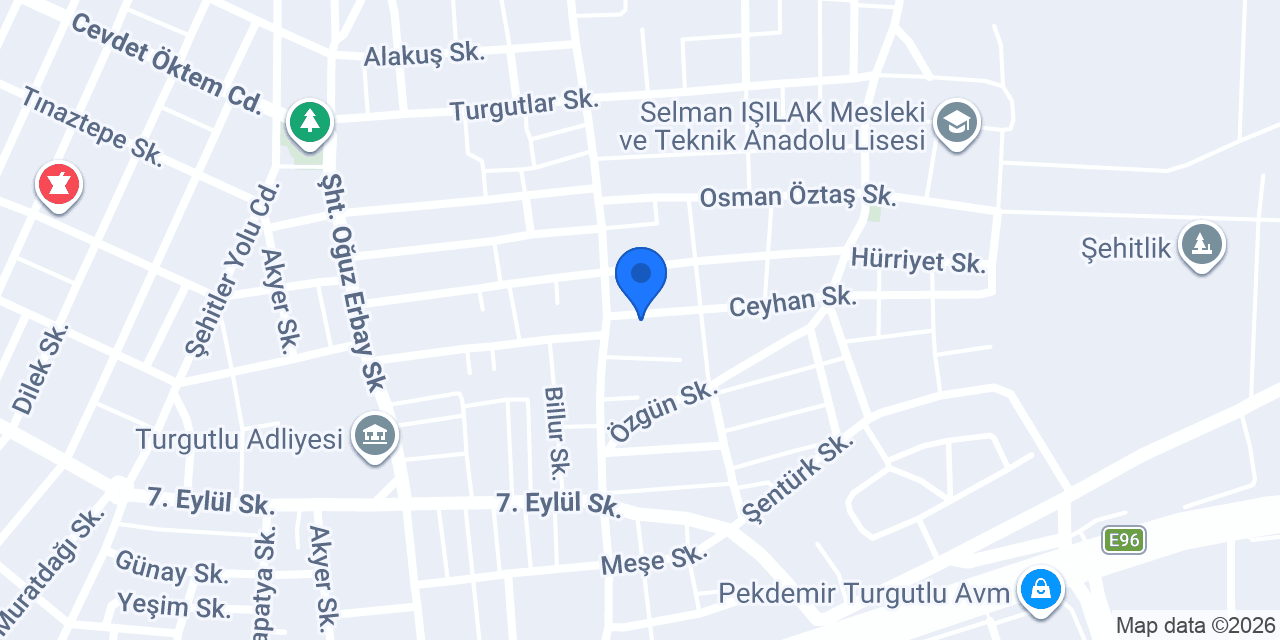 ÇALIŞDEMİR konumu