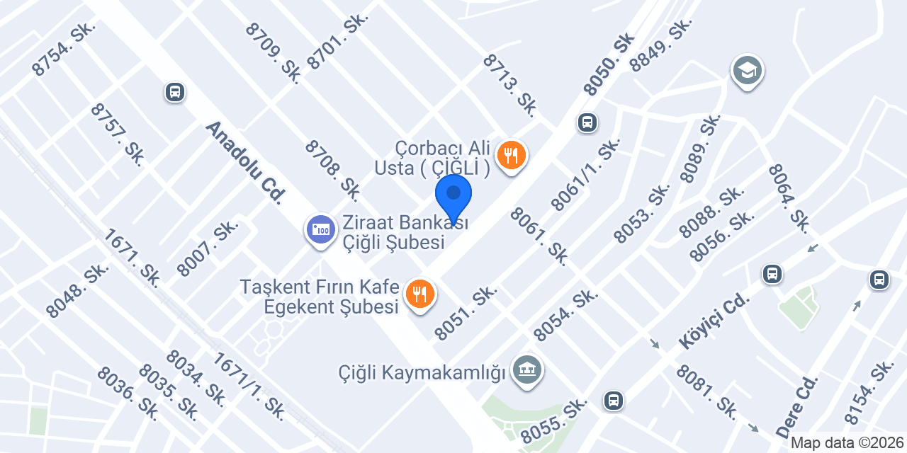 Çiğli Kent AVM konumu