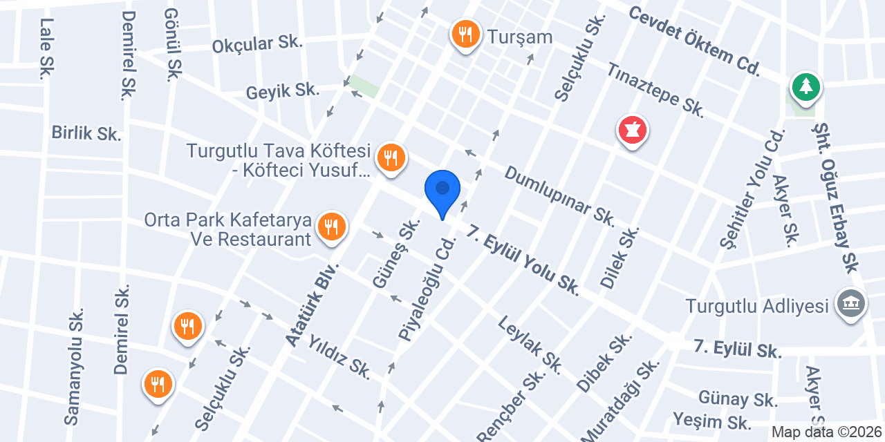 Arı Kitabevi konumu