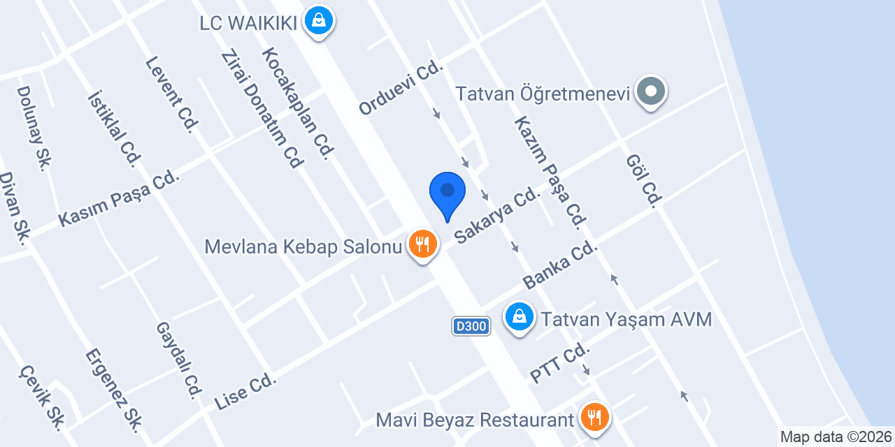 Pınar Süpermarket konumu