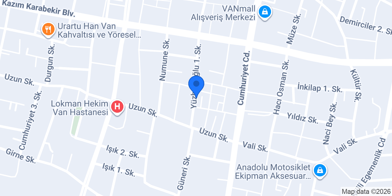 Park Dedeman Van konumu