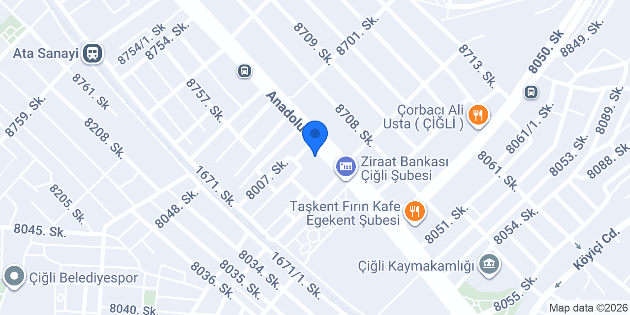 Çiğli Vaillant Servis konumu