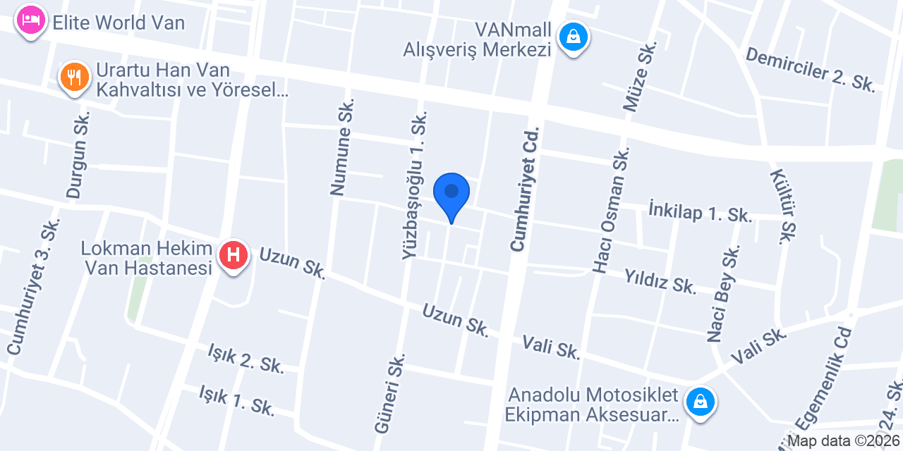 Yüksel Erkek Kuaförü konumu