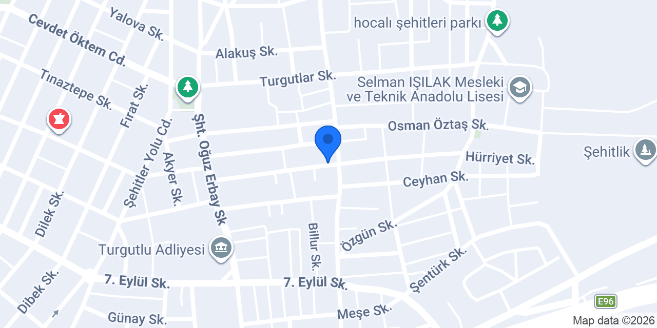 Handanın Bahçesi konumu