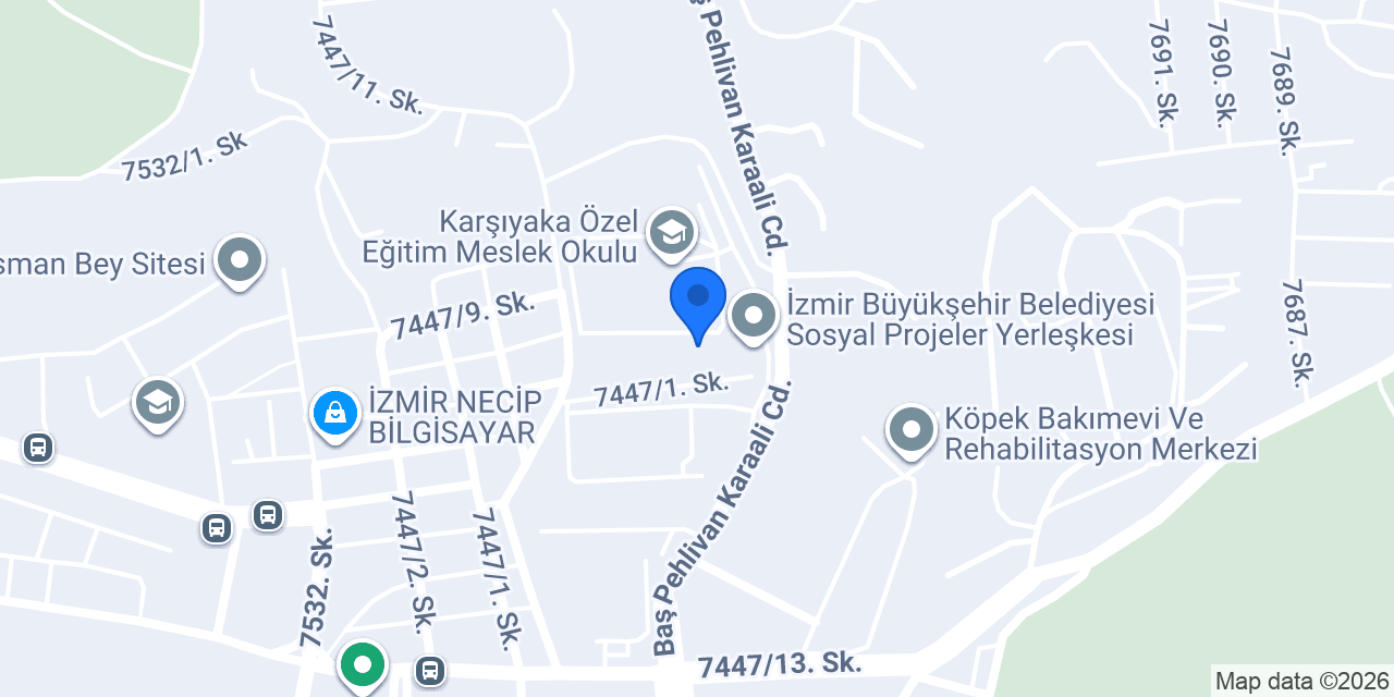 Örnekköy Cafe Şubesi konumu