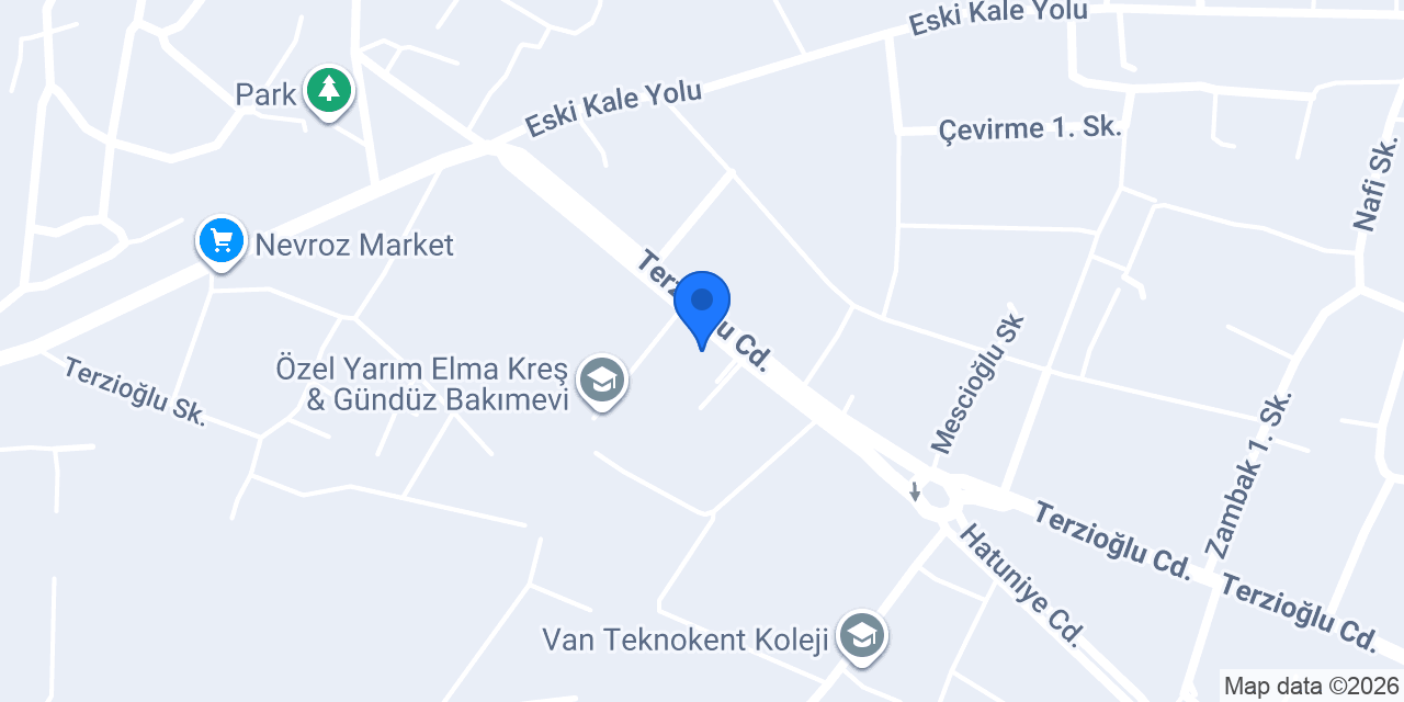 Van Modern Yapı Miraç Koç konumu