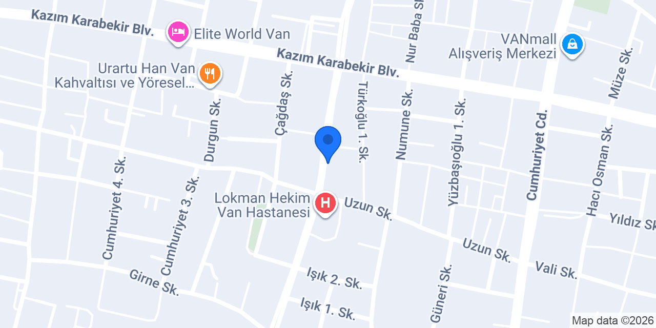 Van Beyzadem konumu