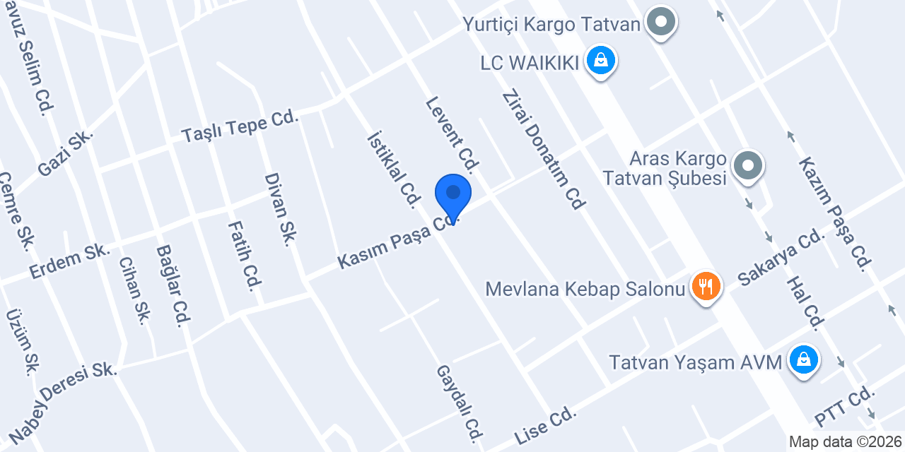 Ziyafet Çiğköfte konumu