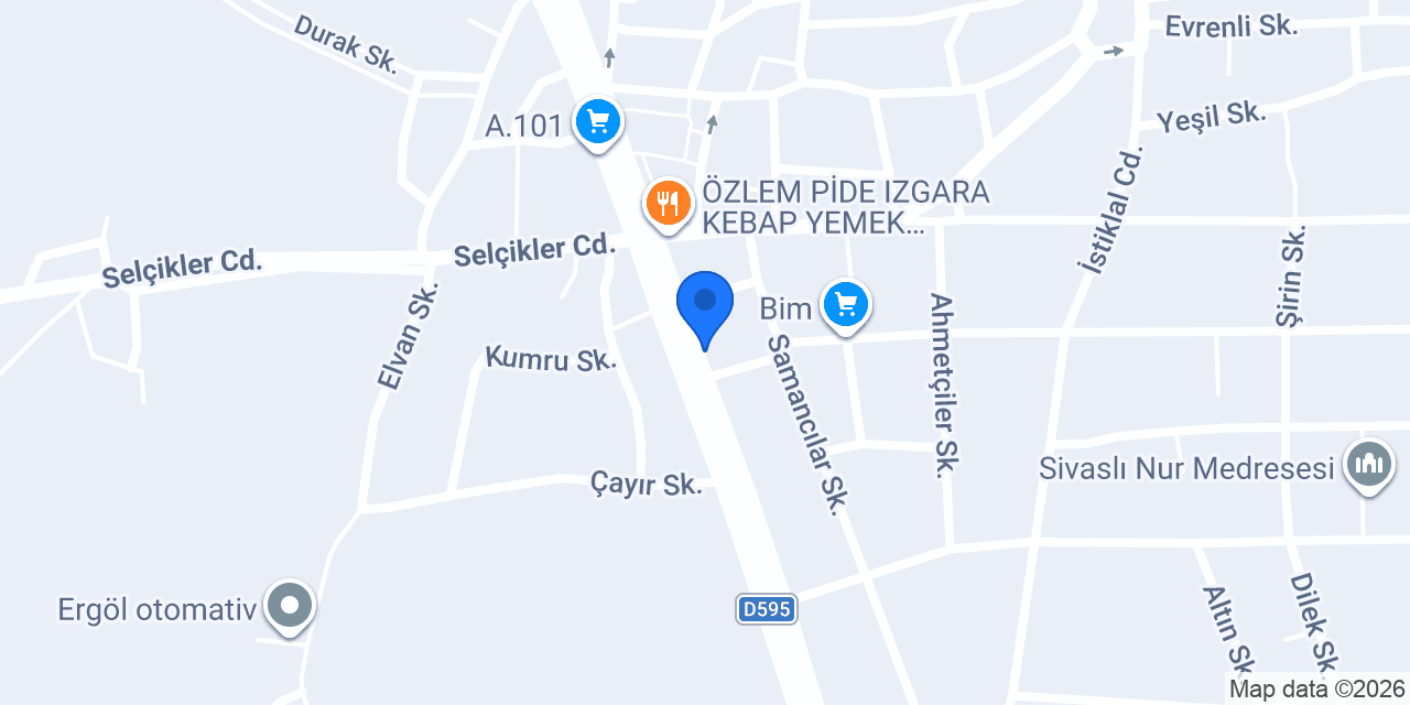 Samancı Motor konumu