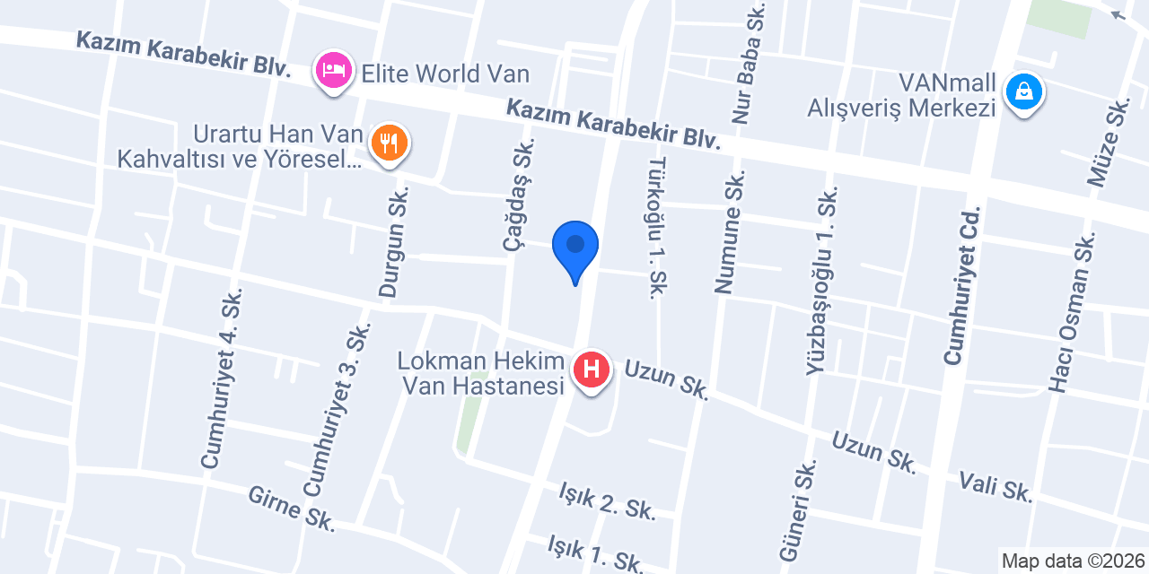 Ak-Öz Sandwich konumu