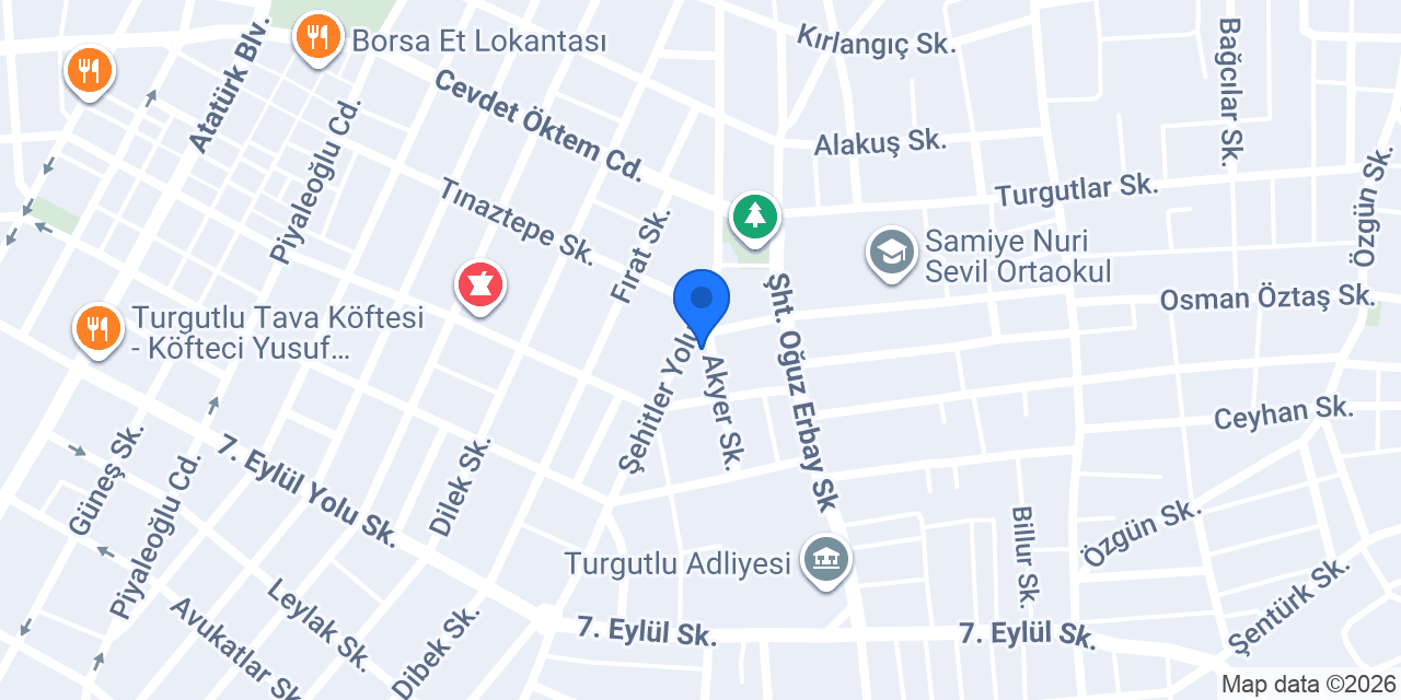 Murat Mobilya konumu