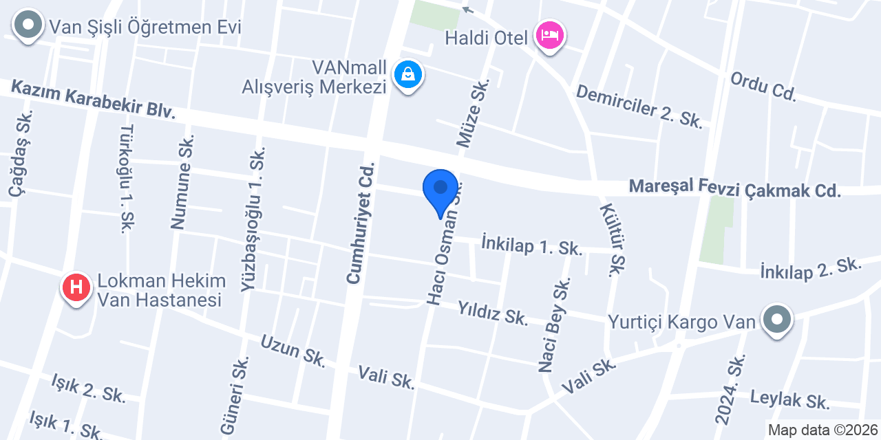 Salon DEMİR konumu