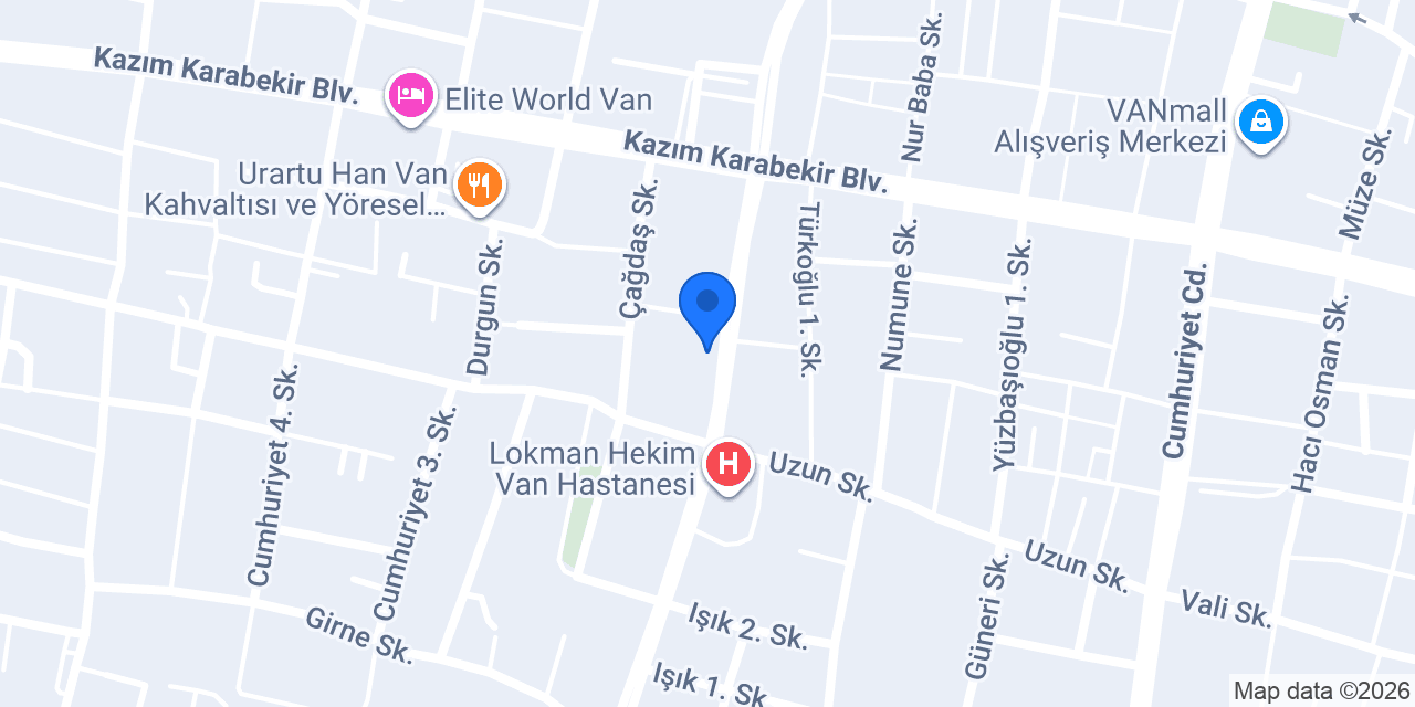 ŞEFKAT ECZANESİ konumu