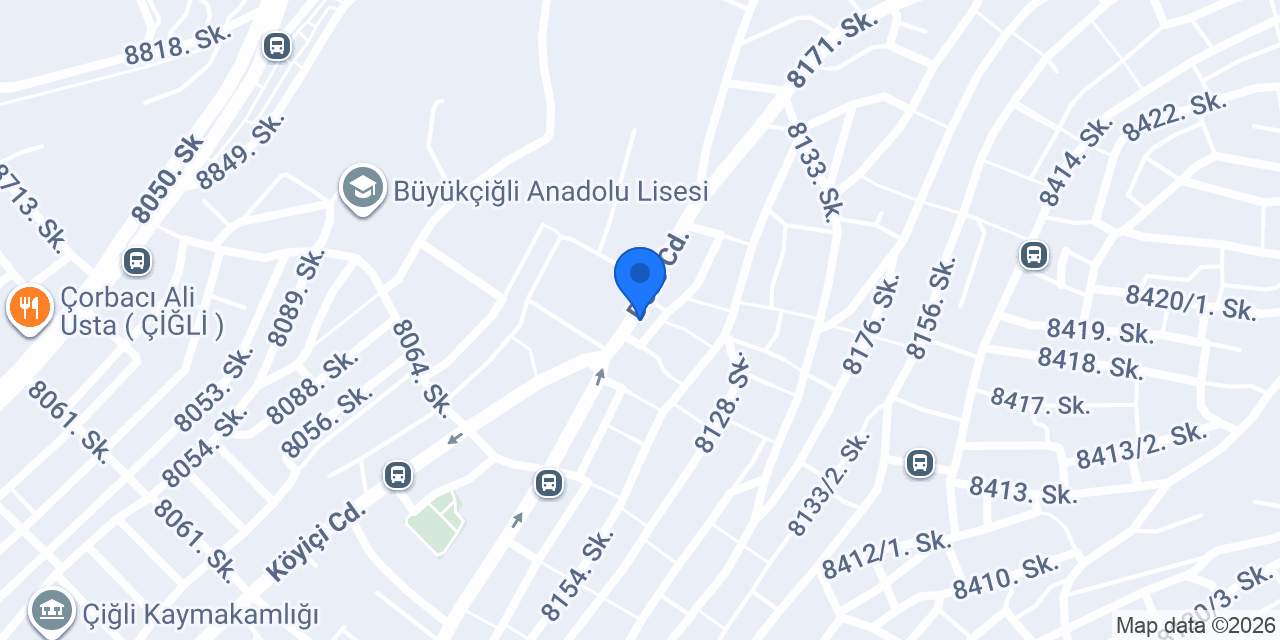 Çetinkaya Mobilya Dekorasyon konumu