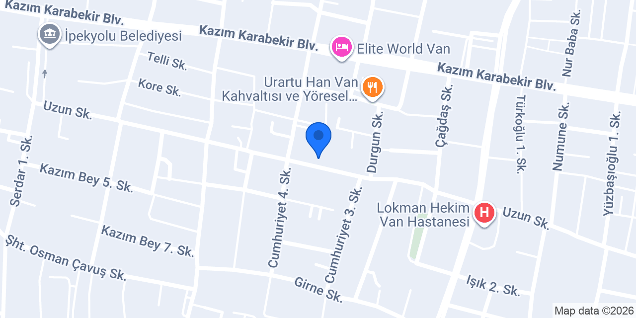 Şehristan konumu