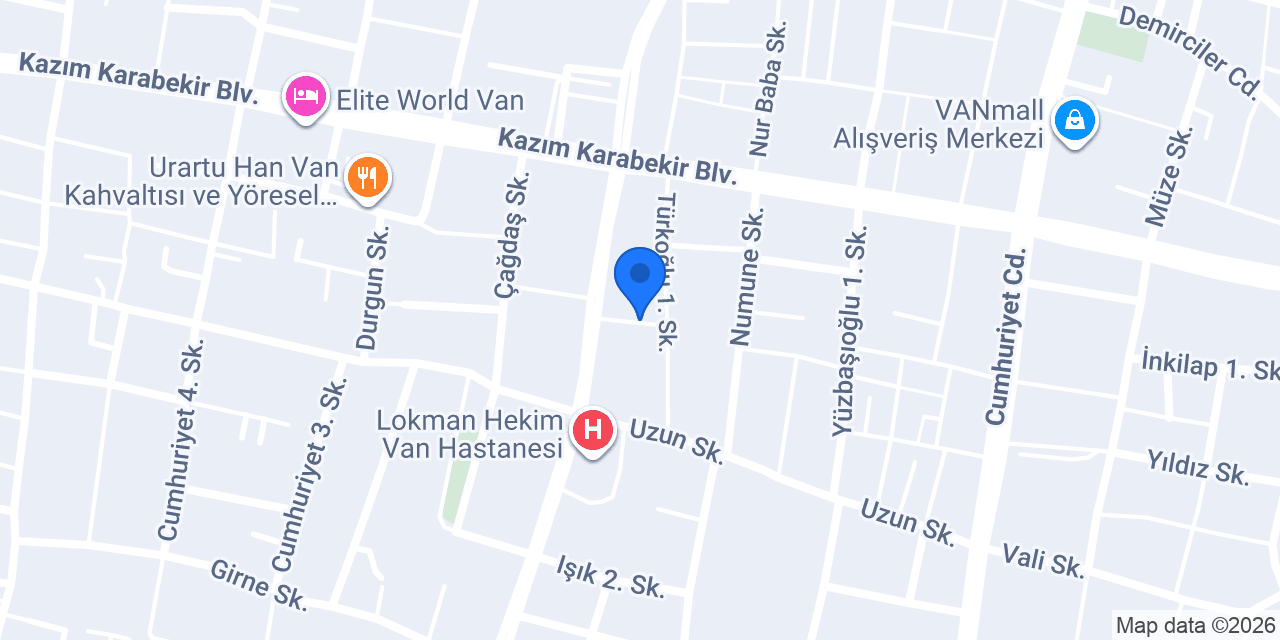 Maharet Izgara Restaurant konumu