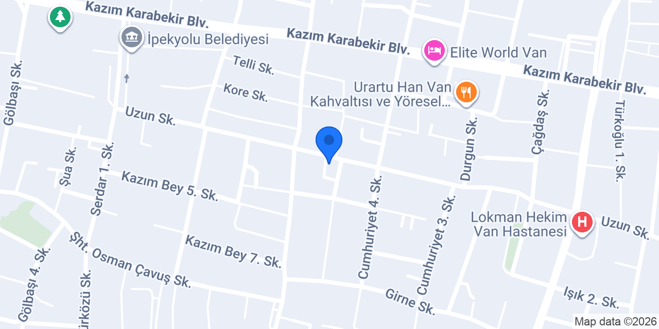 VAN IŞIK ELEKTRİK konumu