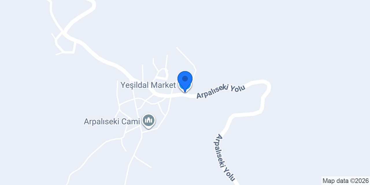 Yeşildal Market konumu