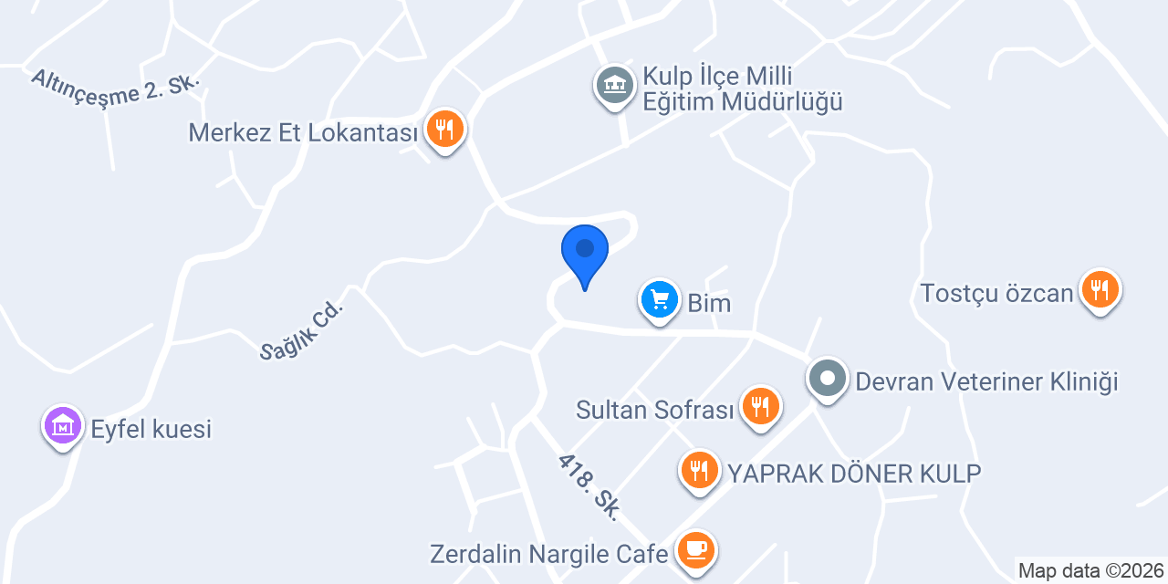 Kulp anahtar ve çilingir konumu