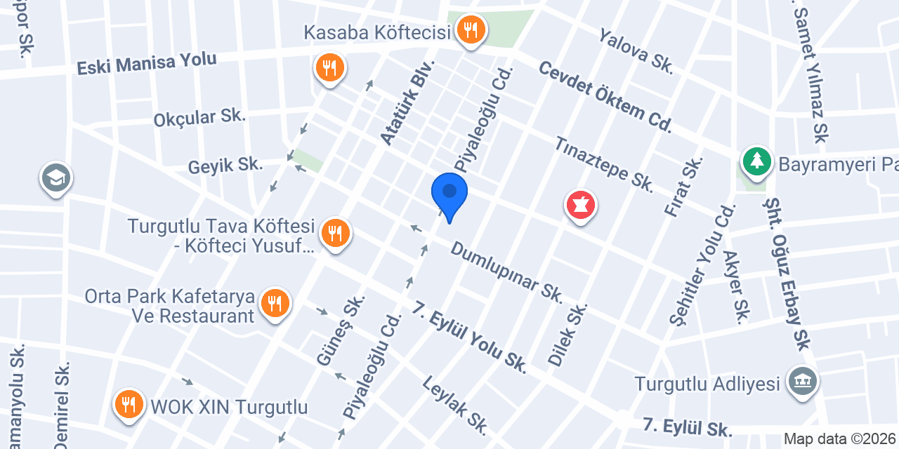 Özen Yapı Turgutlu Seramik ve Banyo konumu