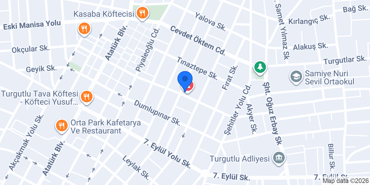 Korkmaz Sıhhi Tesisat konumu