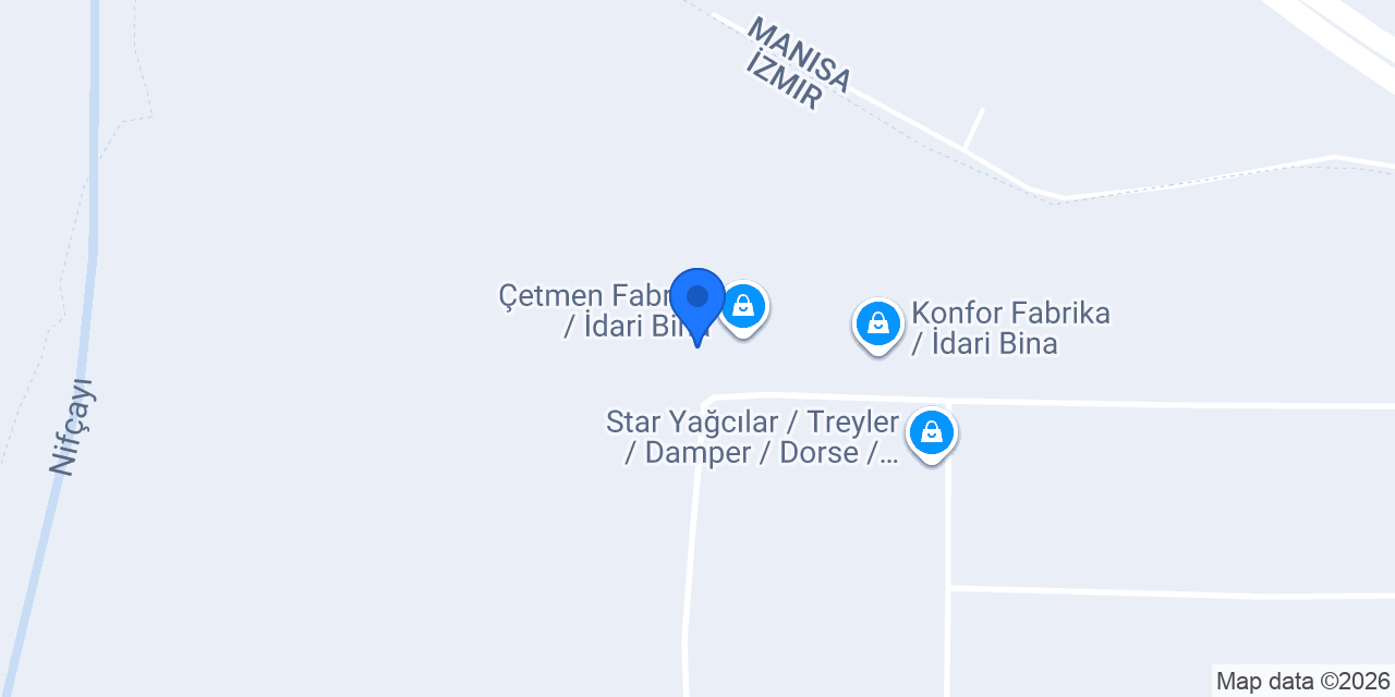 Konfor Mobilya Fabrika İnşaat Projesi konumu