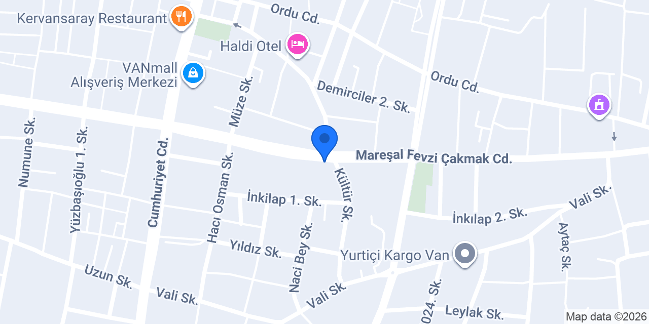 Gül Kozmetik konumu