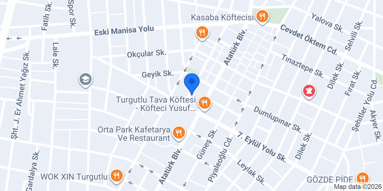BritishPrime Dil Okulları / Turgutlu konumu