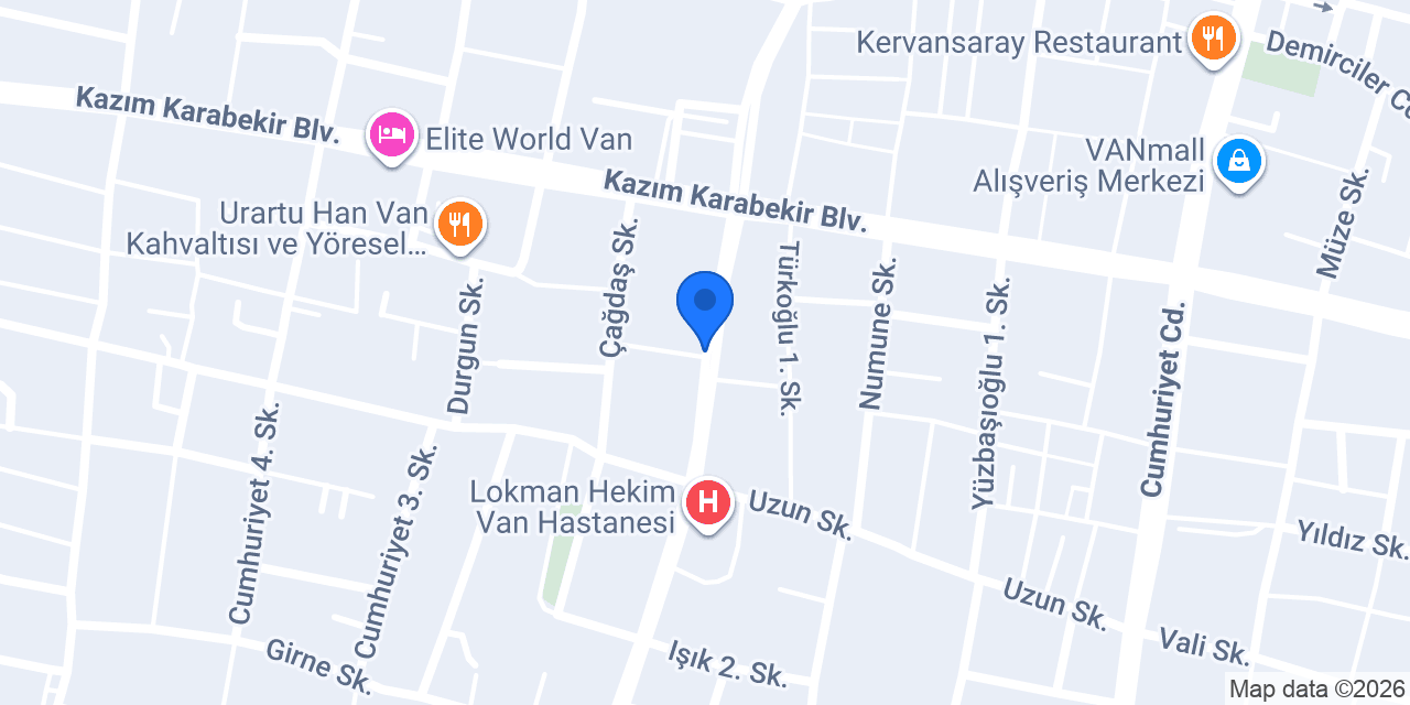 Kelebek çiçekçilik konumu